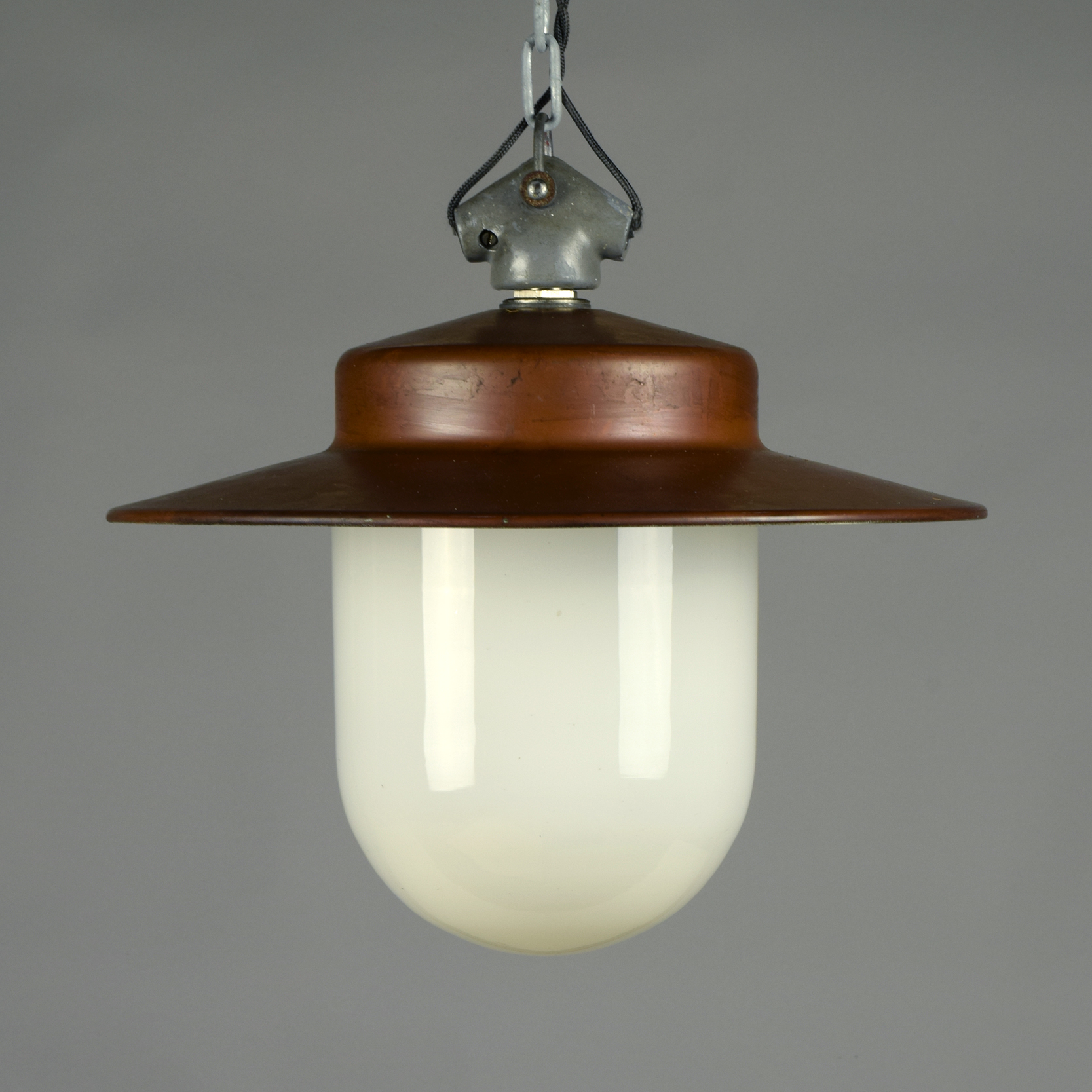 Industrial ceiling lamp, B.A.G. Turgi, 1930’S