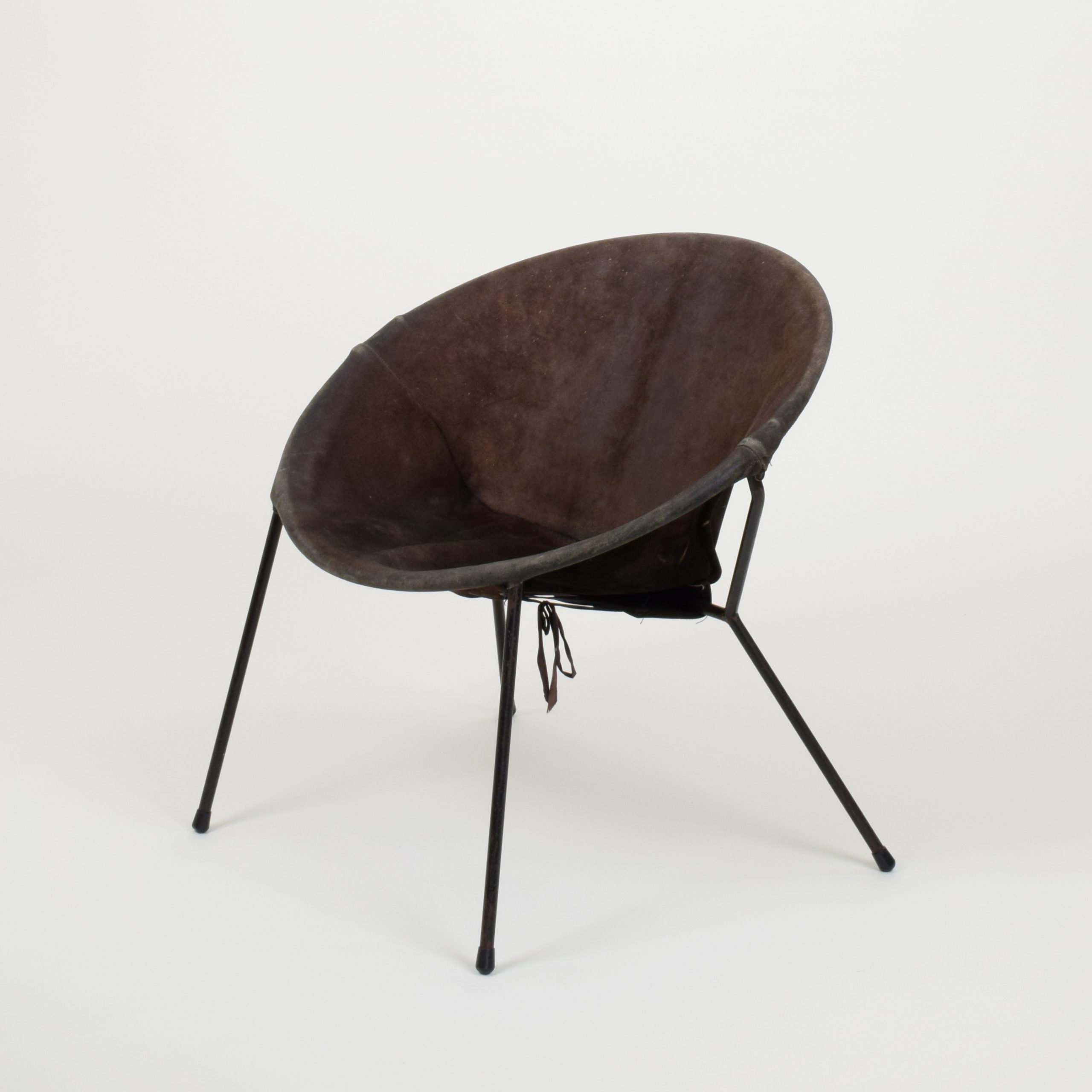 Hans Olsen, ‘Balloon’ folding armchair, 1950’S