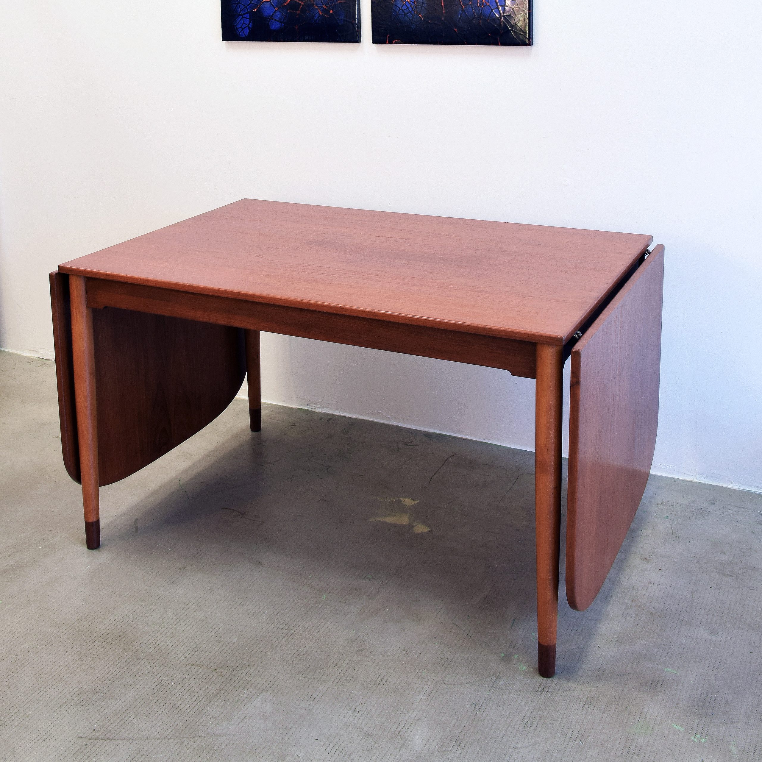 Børge Mogensen, extending dining table, c 1960