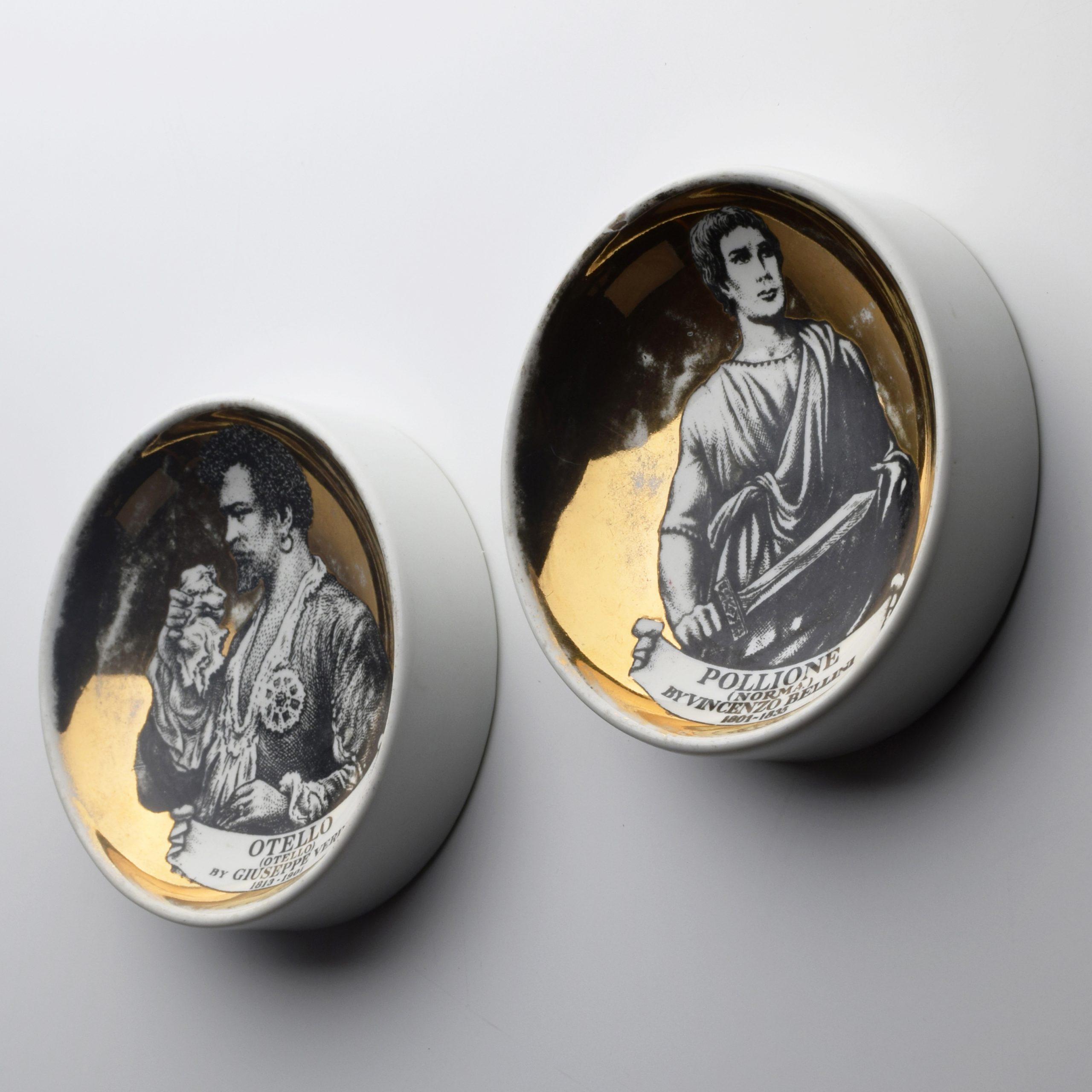 Piero Fornasetti, ‘Opera’ decorative dishes